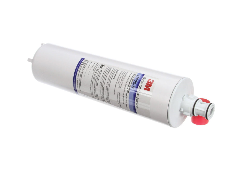 3M HF20-S Water Filtration Replacement Cartridge for Commercial Ice Maker Machines High Flow Series ICE120-S, Reduces Sediment, Microplastics, Chlorine Taste and Odor, Cysts, Inhibits Scale