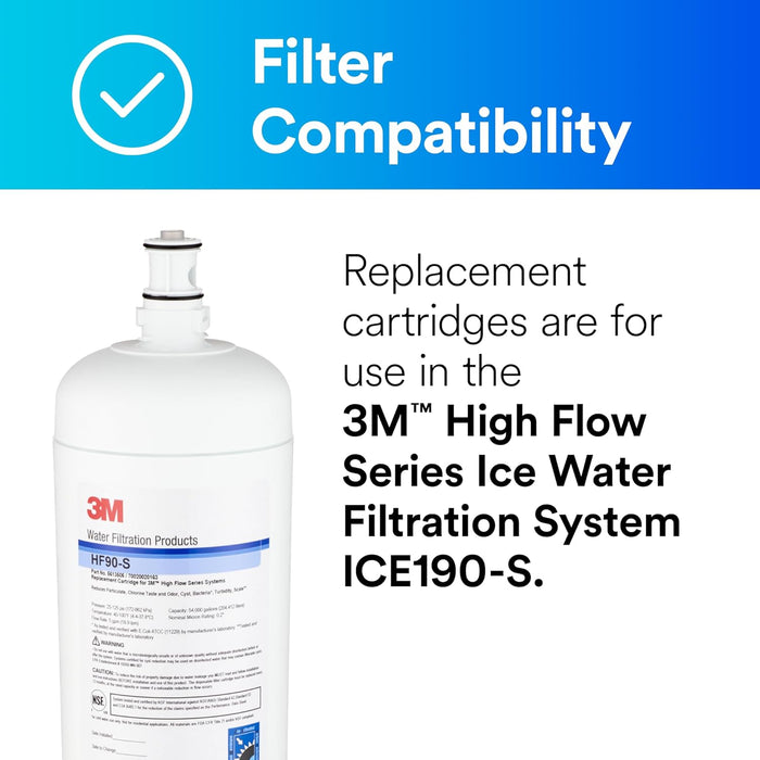 3M HF90-S High Flow Series Replacement Water Filter Cartridge